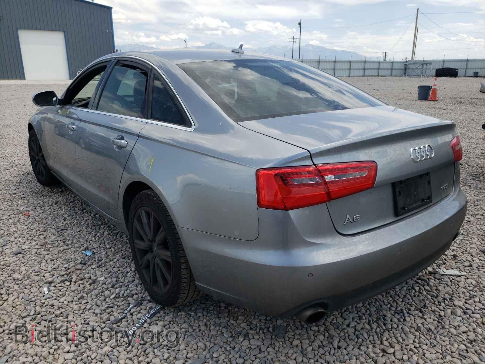 2013 AUDI A6 - VIN: WAUGFAFC2DN111739 - Фото 3