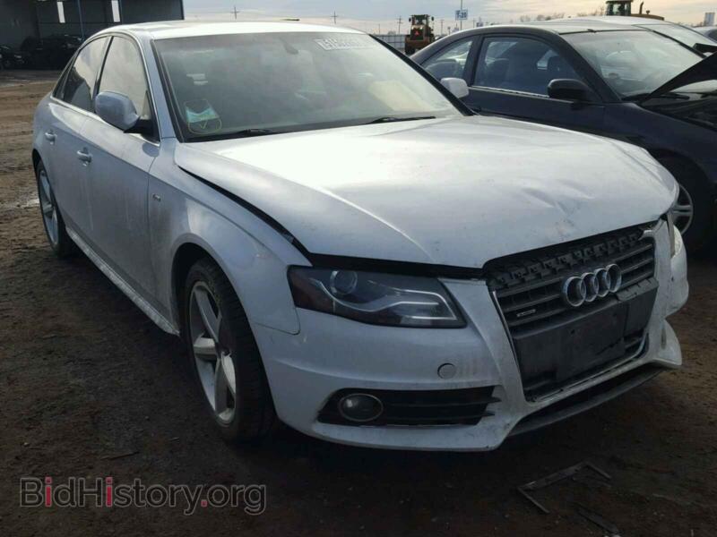 2012 Audi A4 A4 Premium (VIN WAUFFAFL4CN009790) — фото 1 из 10, Copart, повреждение: передняя часть
