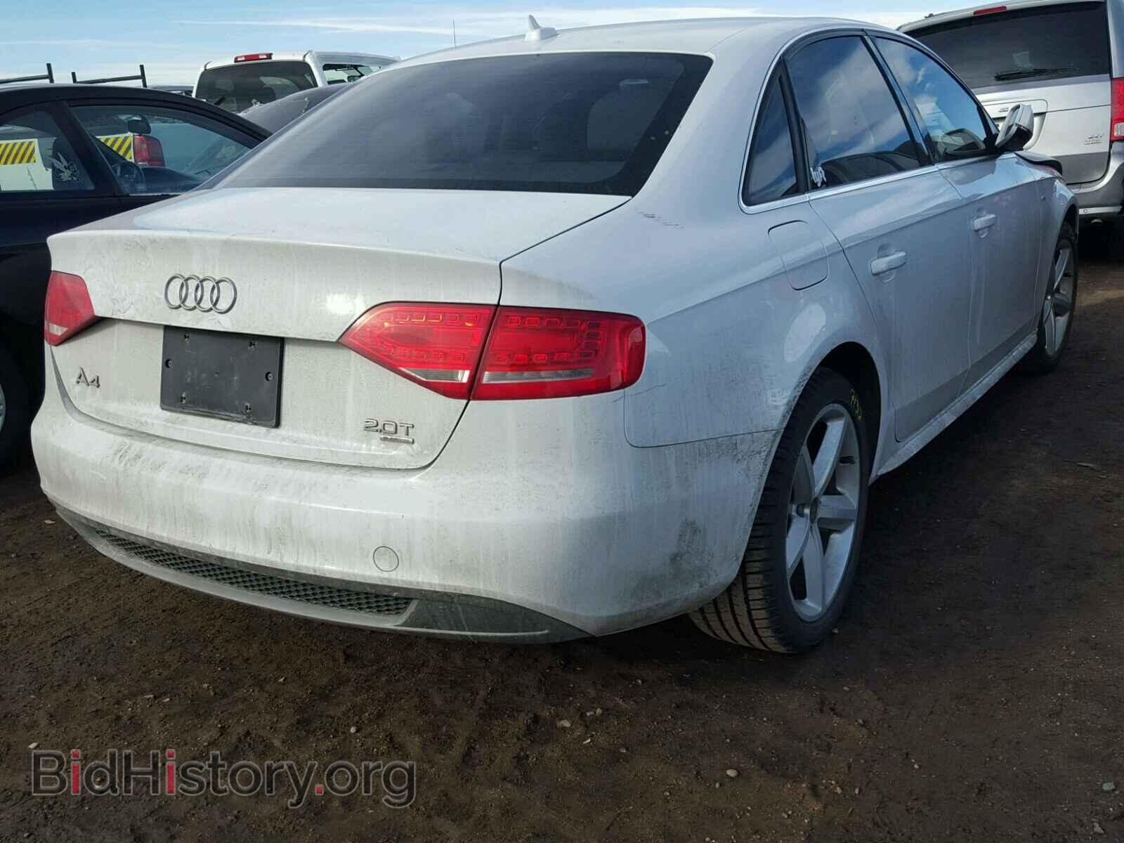 2012 AUDI A4 - VIN: WAUFFAFL4CN009790 - Фото 4