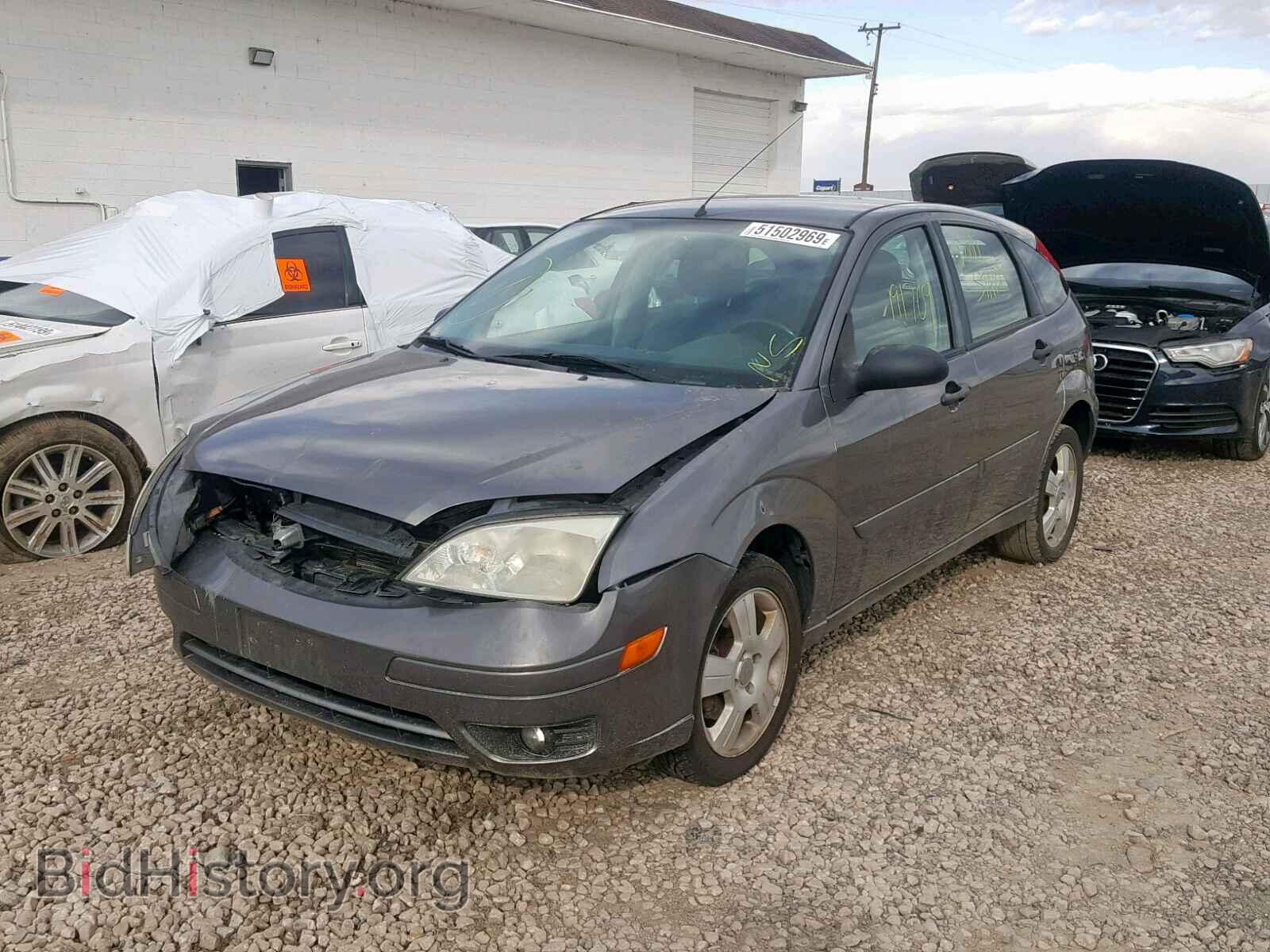 2007 FORD FOCUS - VIN: 1FAHP37N67W140326 - Фото 2