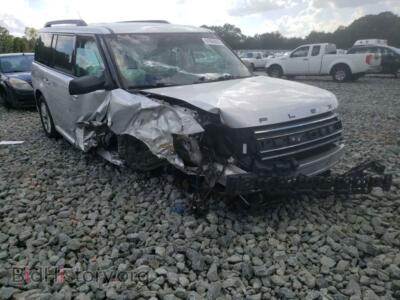 2013 Ford FLEX Flex SE, серебристый — VIN 2FMGK5B85DBD31083, Copart