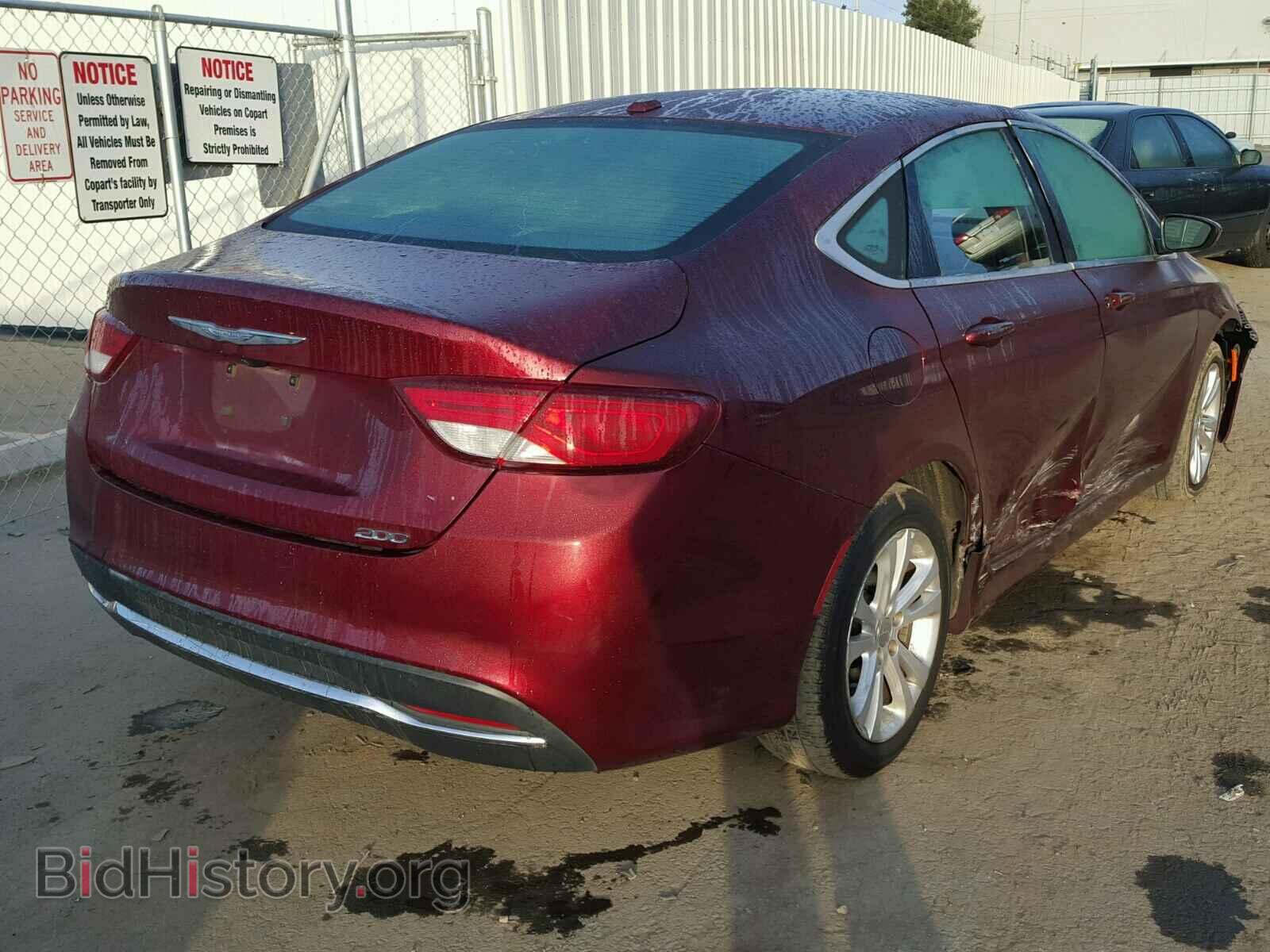 2015 CHRYSLER 200 - VIN: 1C3CCCAB9FN650418 - Фото 4