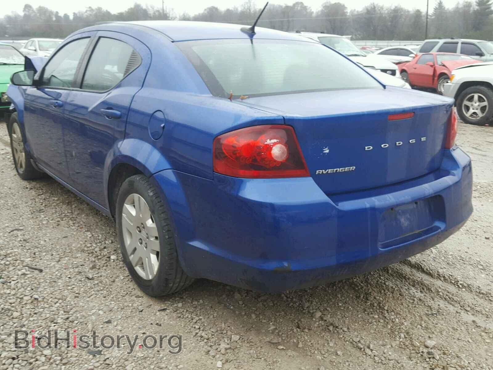 2012 DODGE AVENGER - VIN: 1C3CDZAB9CN331497 - Photo 3