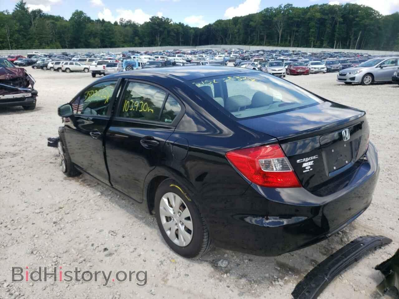2012 HONDA CIVIC - VIN: 2HGFB2E50CH549879 - Фото 3