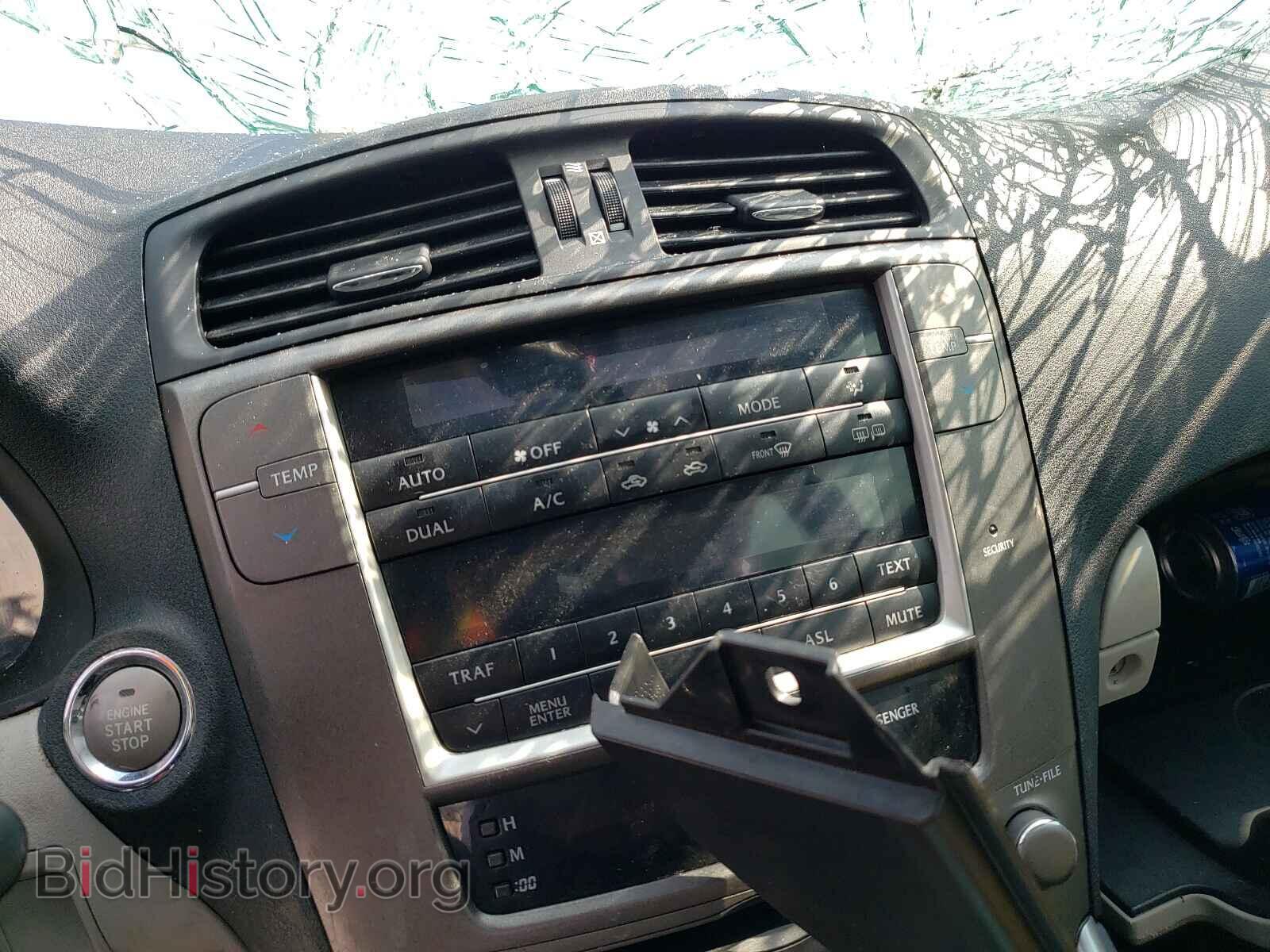 2012 LEXUS IS - VIN: JTHCF5C20C5056273 - Фото 9