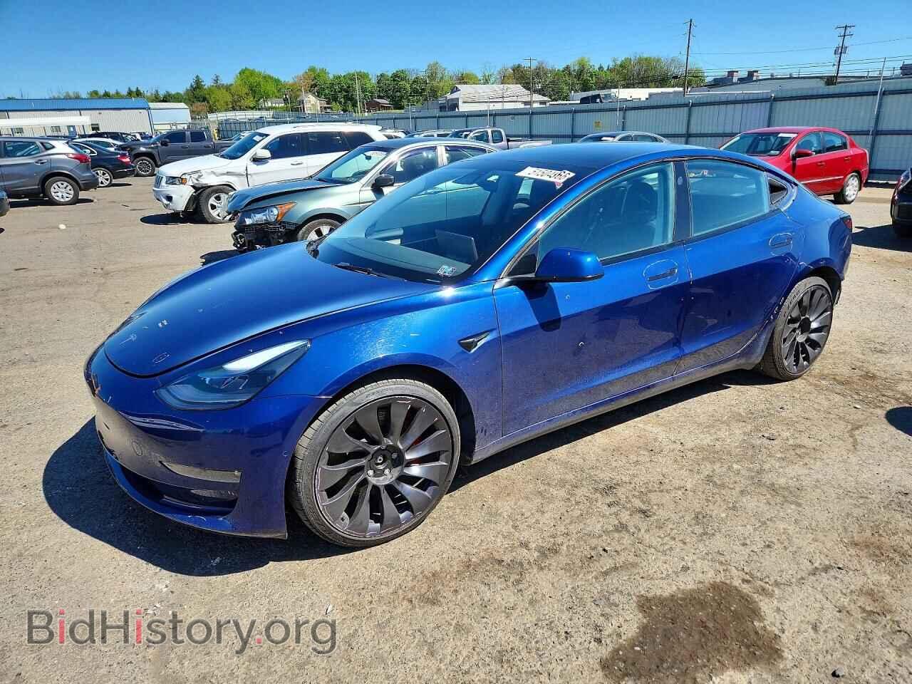 Фотография 5YJ3E1EC8MF091940 - TESLA MODEL 3 2021