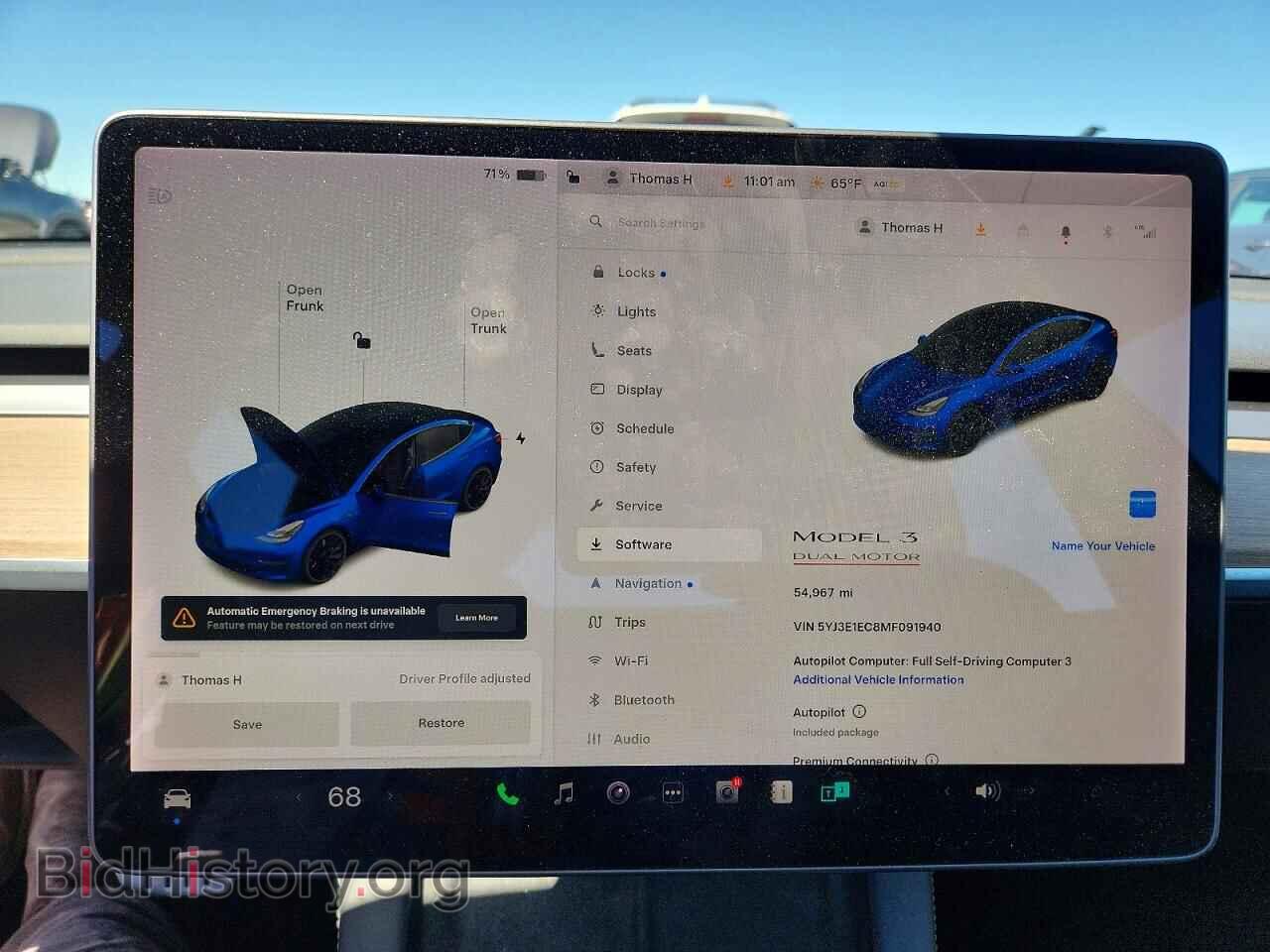 2021 TESLA MODEL 3 - VIN: 5YJ3E1EC8MF091940 - Photo 9