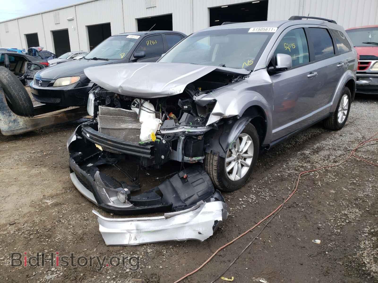2017 DODGE JOURNEY - VIN: 3C4PDCBB8HT560608 - Фото 2