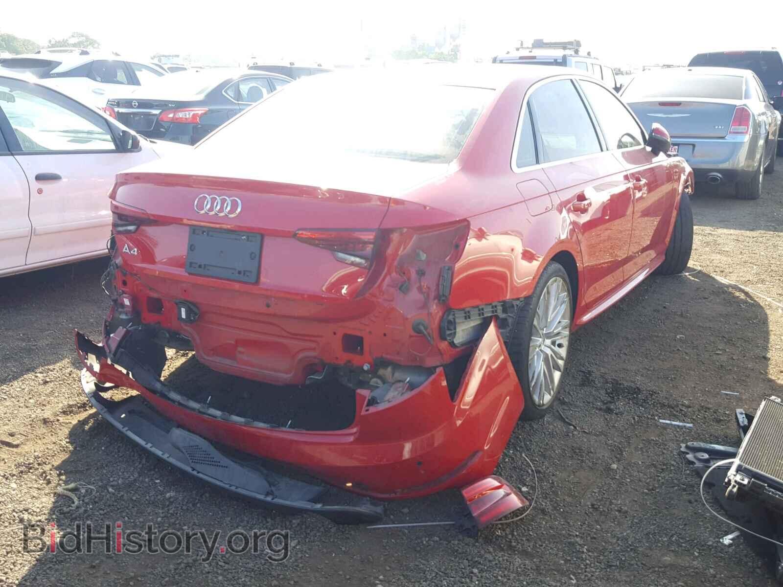 2017 AUDI A4 - VIN: WAULNAF43HN015151 - Фото 4