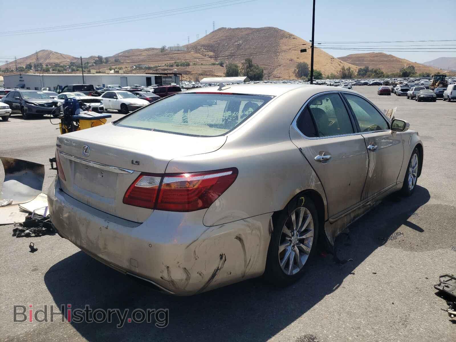 2010 LEXUS LS460 - VIN: JTHBL5EF9A5095526 - Фото 4