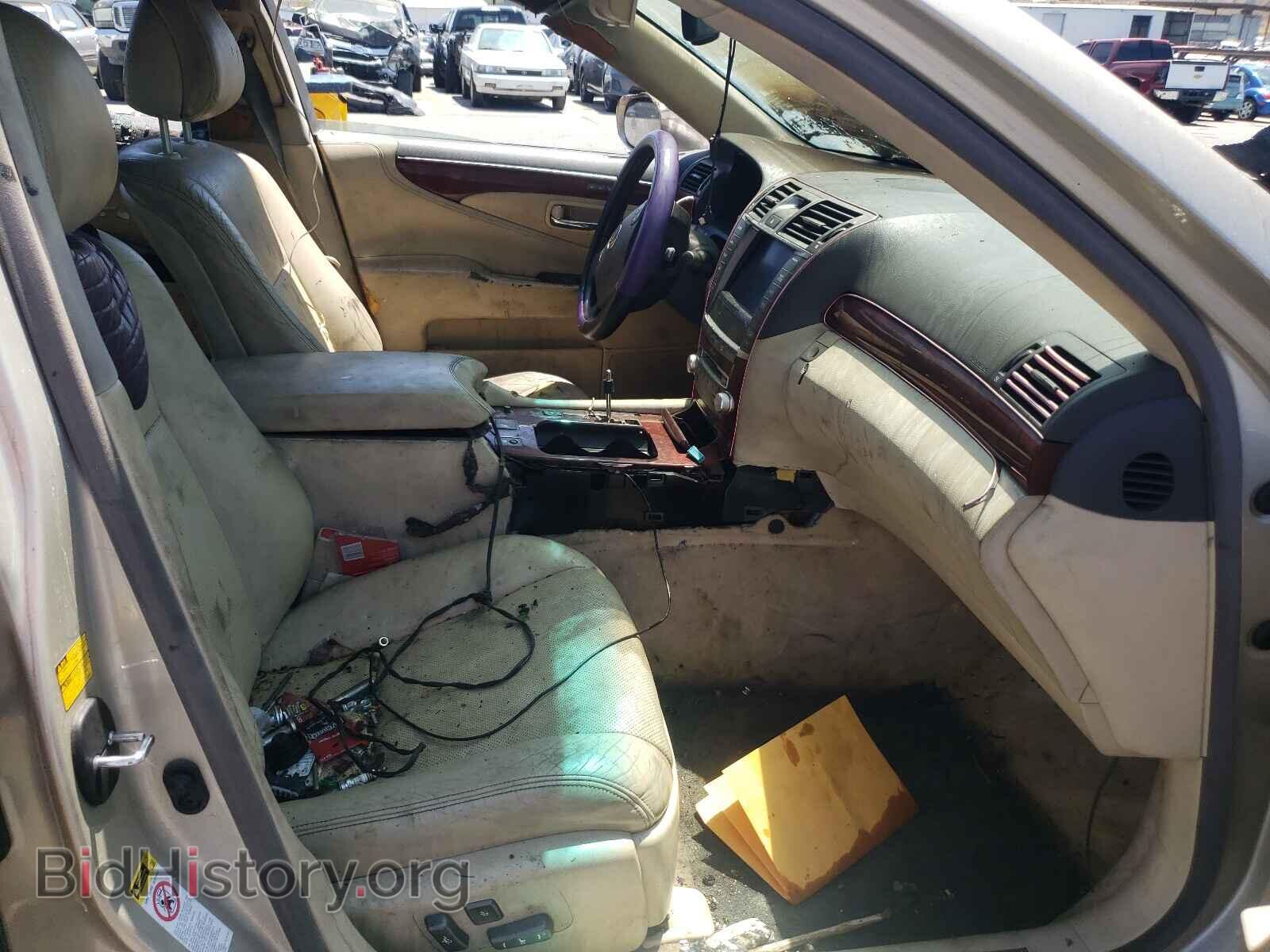 2010 LEXUS LS460 - VIN: JTHBL5EF9A5095526 - Фото 5