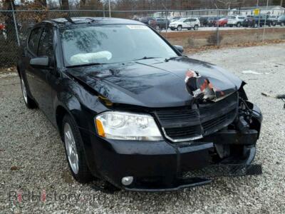2010 Dodge AVENGER Avenger R/, черный — VIN 1B3CC5FVXAN237072, Copart