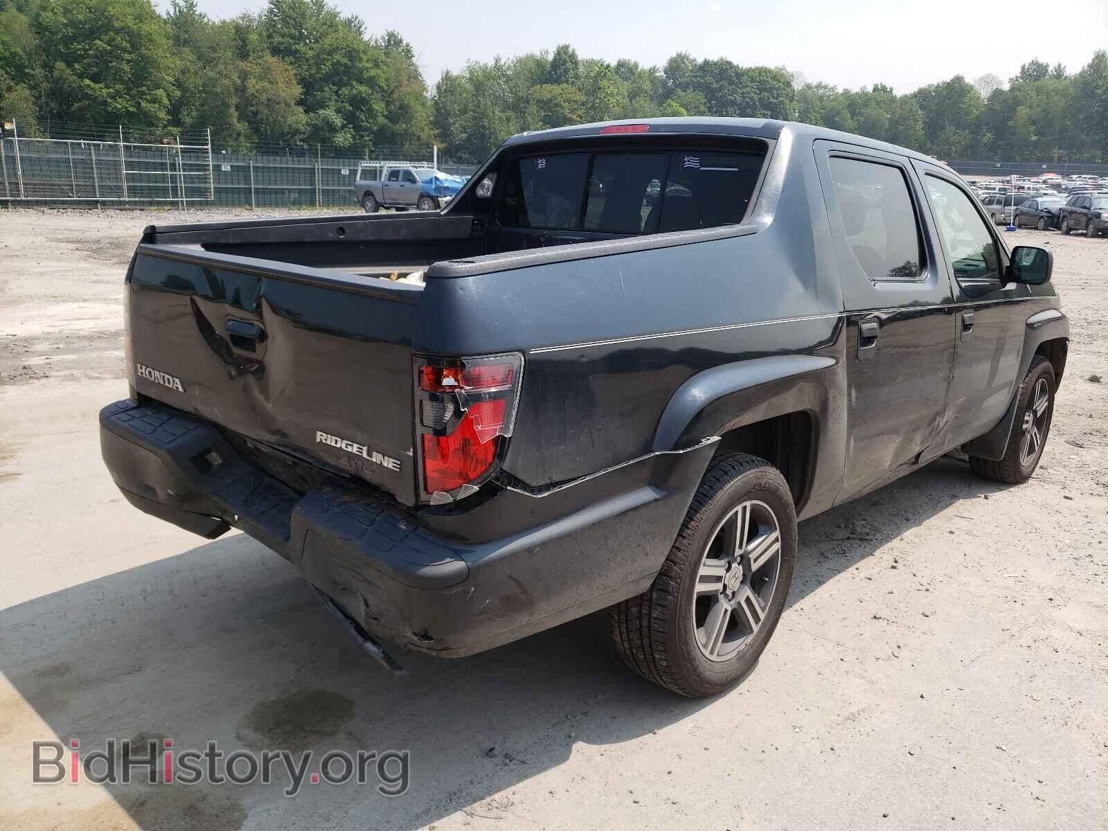 2013 HONDA RIDGELINE - VIN: 5FPYK1F7XDB008550 - Фото 4