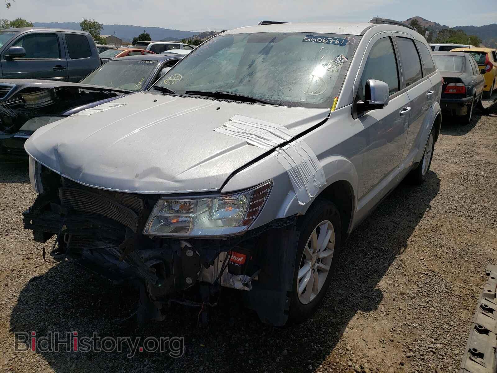 2014 DODGE JOURNEY - VIN: 3C4PDCBG9ET227194 - Фото 2
