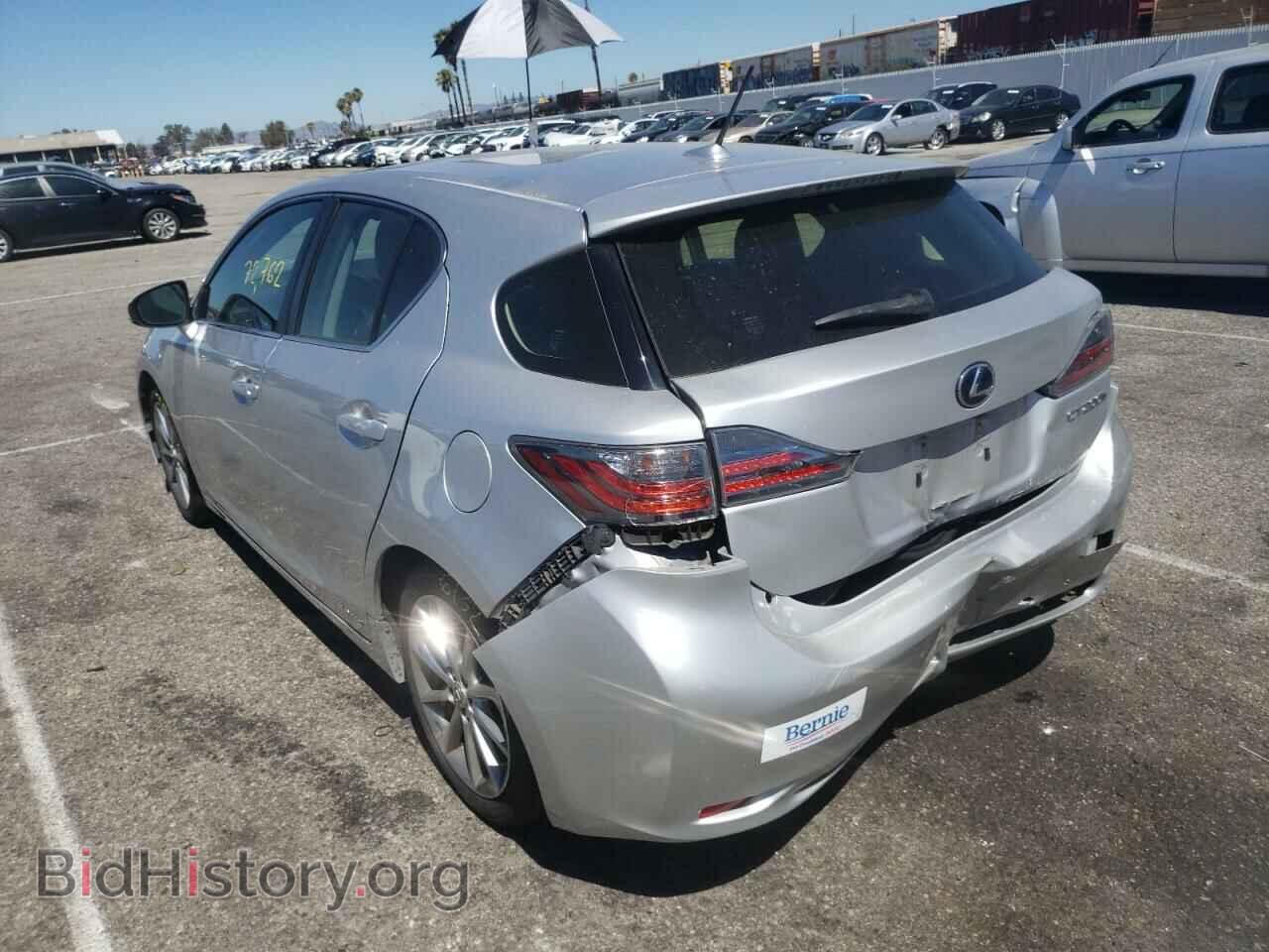 2012 LEXUS CT 200 - VIN: JTHKD5BH5C2113060 - Фото 3