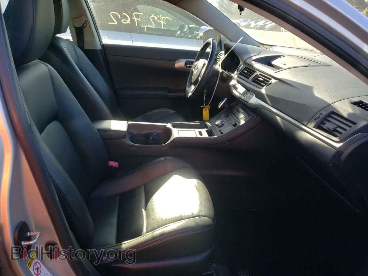 2012 LEXUS CT 200 - VIN: JTHKD5BH5C2113060 - Фото 5