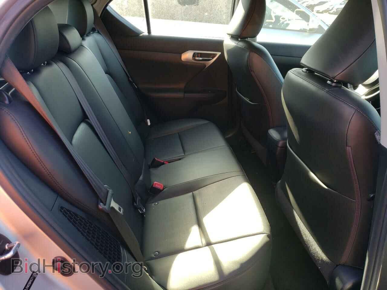 2012 LEXUS CT 200 - VIN: JTHKD5BH5C2113060 - Фото 6