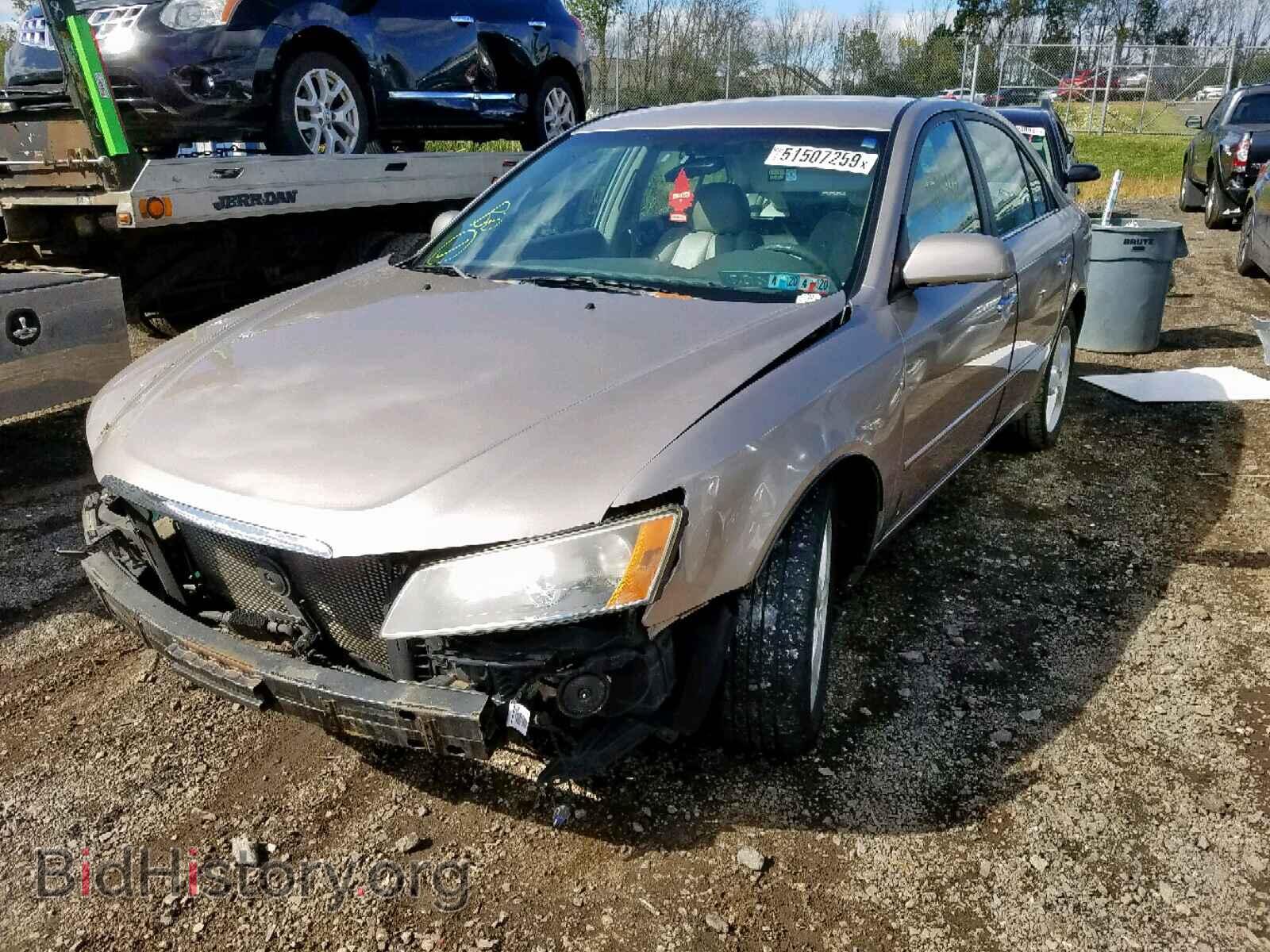 2006 HYUNDAI SONATA - VIN: 5NPEU46F56H096944 - Фото 2