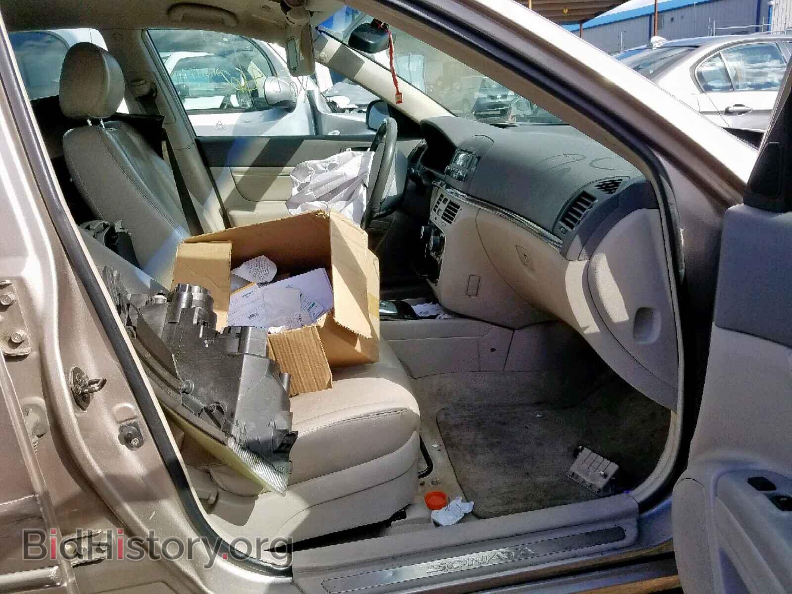 2006 HYUNDAI SONATA - VIN: 5NPEU46F56H096944 - Фото 5
