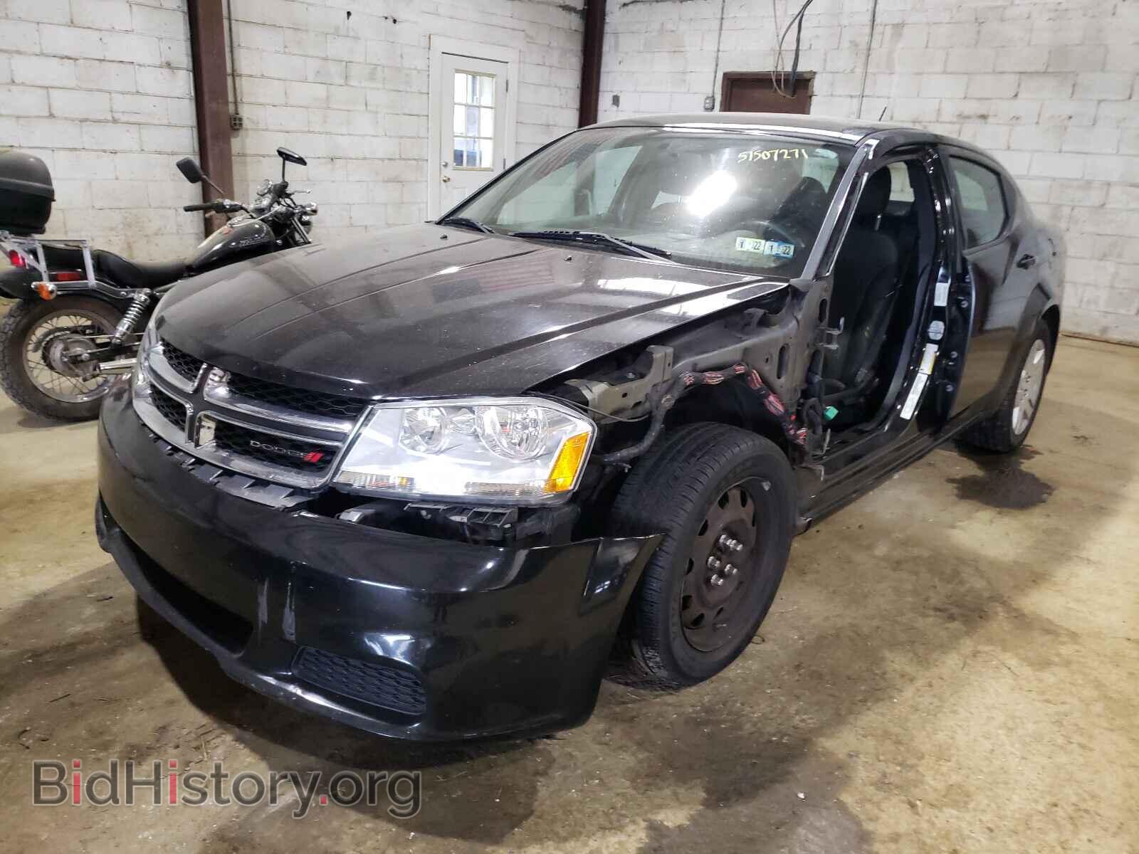 2014 DODGE AVENGER - VIN: 1C3CDZABXEN227264 - Фото 2