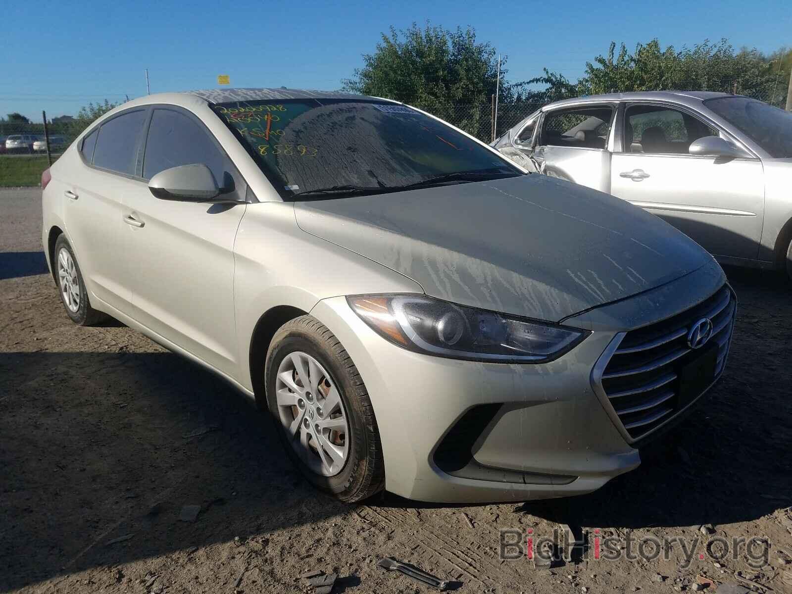 Photo 5NPD74LF7HH185893 - HYUNDAI ELANTRA 2017