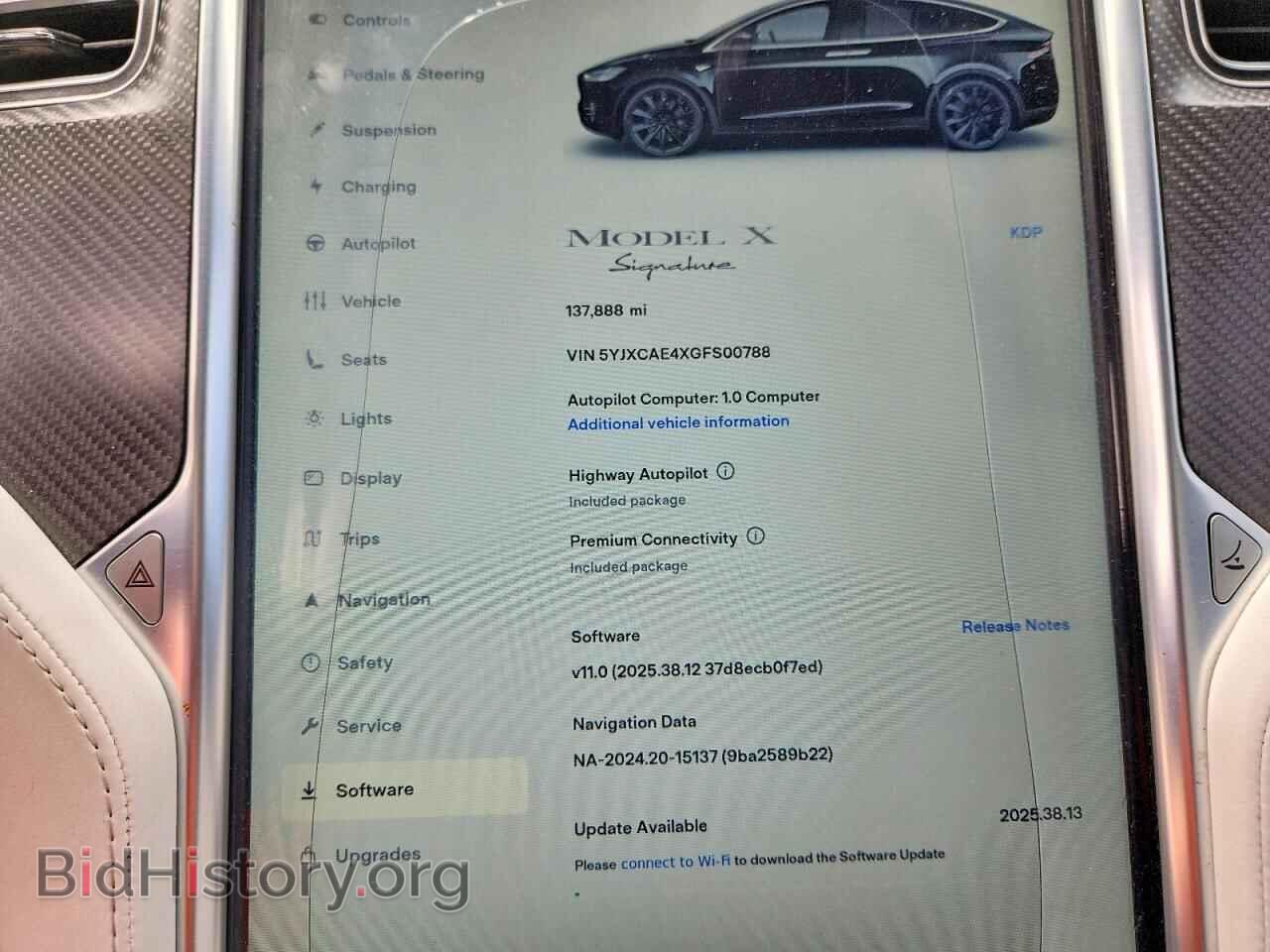 2016 TESLA MODEL X - VIN: 5YJXCAE4XGFS00788 - Photo 9