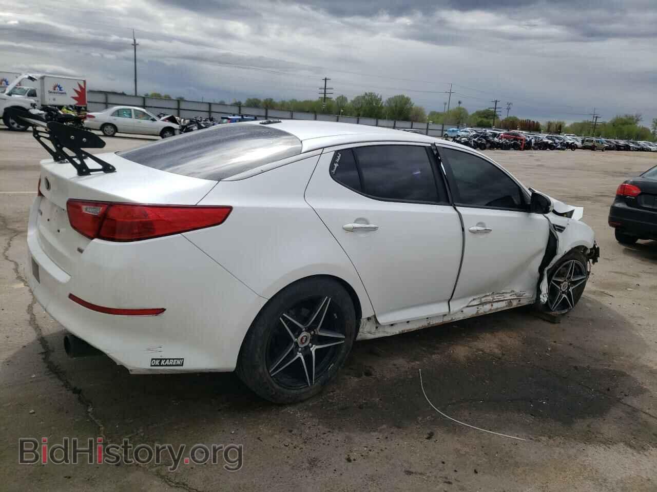 2015 KIA OPTIMA - VIN: KNAGM4A78F5614650 - Фото 3