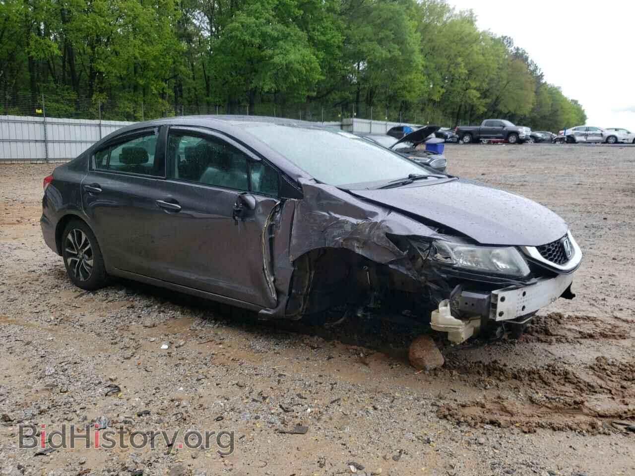 2014 HONDA CIVIC - VIN: 2HGFB2F82EH524445 - Фото 4