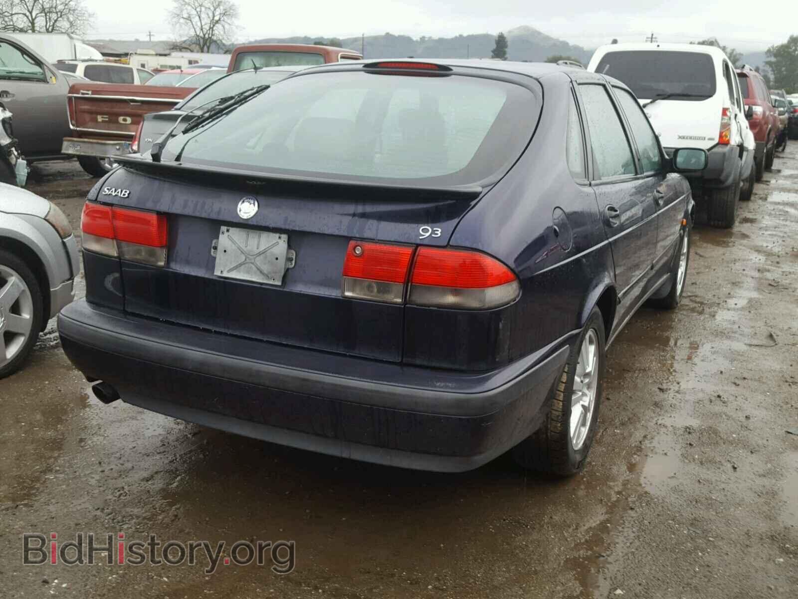 2000 SAAB 9 3 - VIN: YS3DD55H3Y2029826 - Фото 4