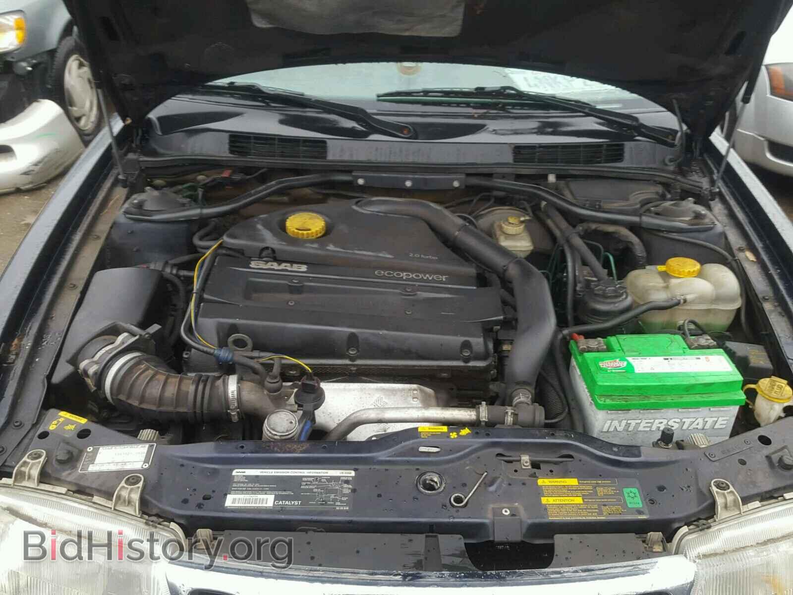 2000 SAAB 9 3 - VIN: YS3DD55H3Y2029826 - Фото 7