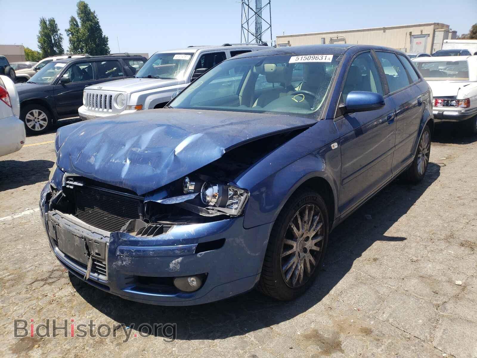 2007 AUDI A3 - VIN: WAUNF98P07A205040 - Фото 2