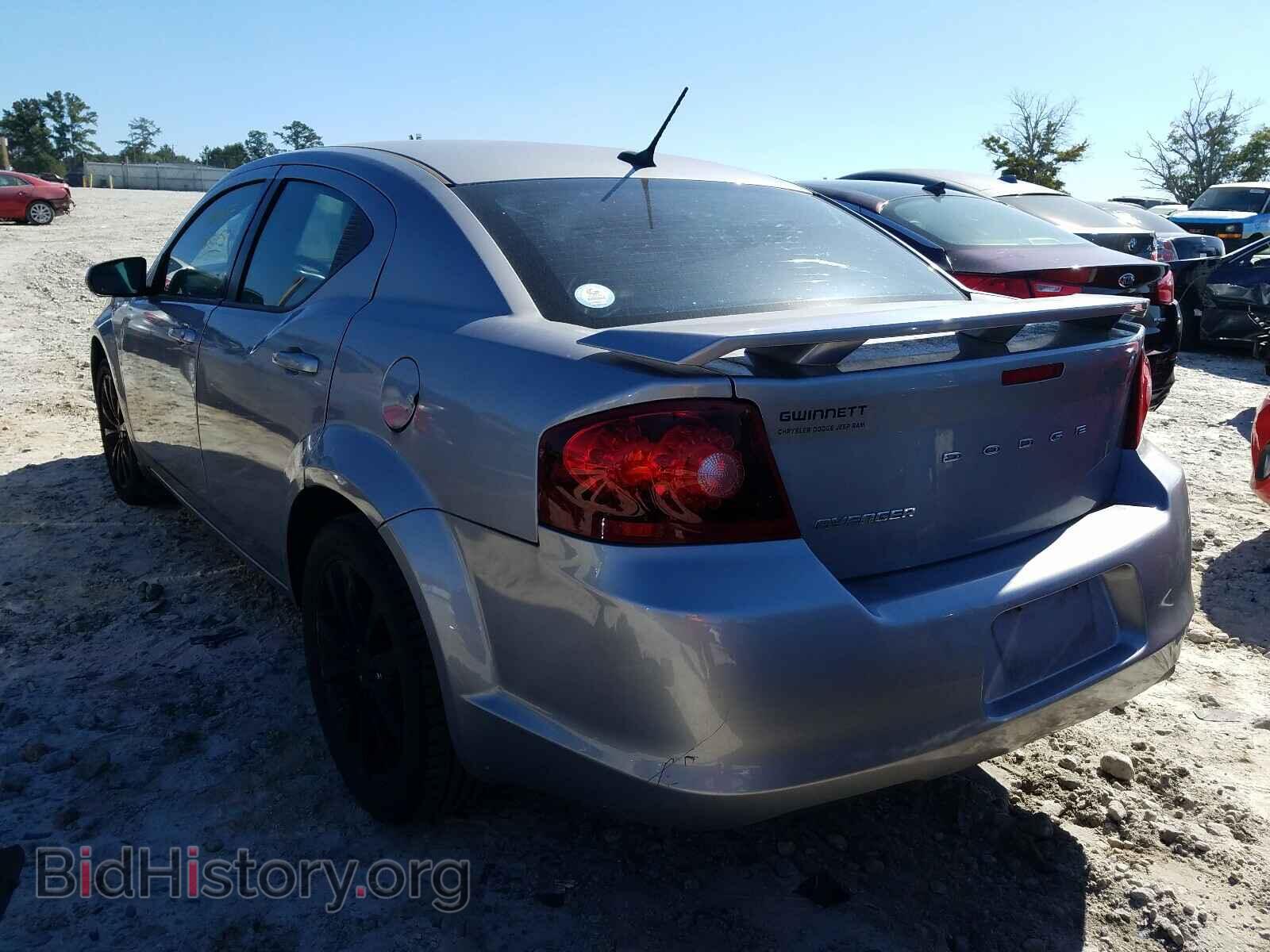 2013 DODGE AVENGER - VIN: 1C3CDZCB0DN716106 - Фото 3