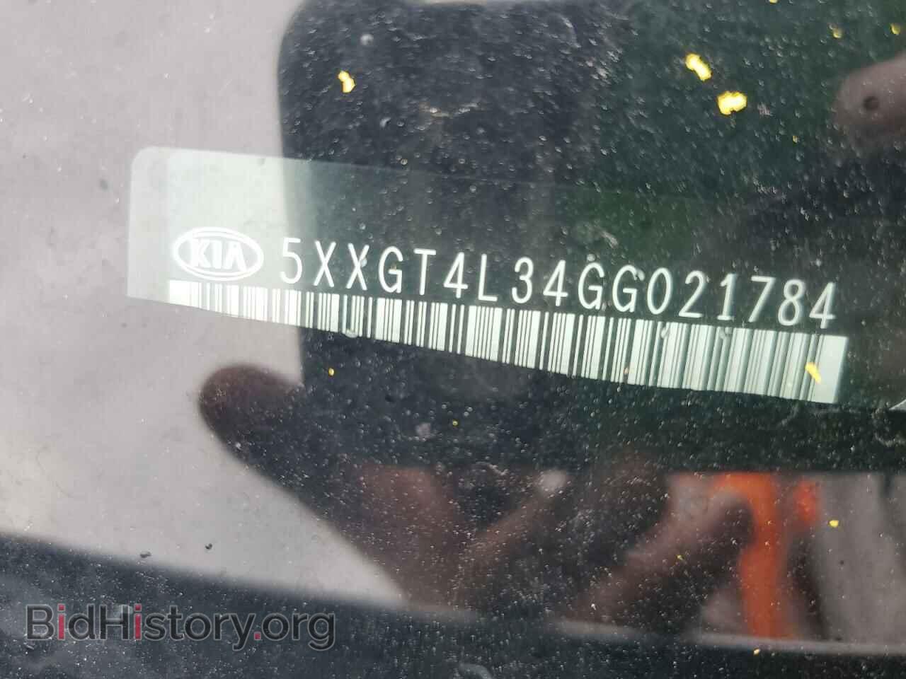 2016 KIA OPTIMA - VIN: 5XXGT4L34GG021784 - Фото 14