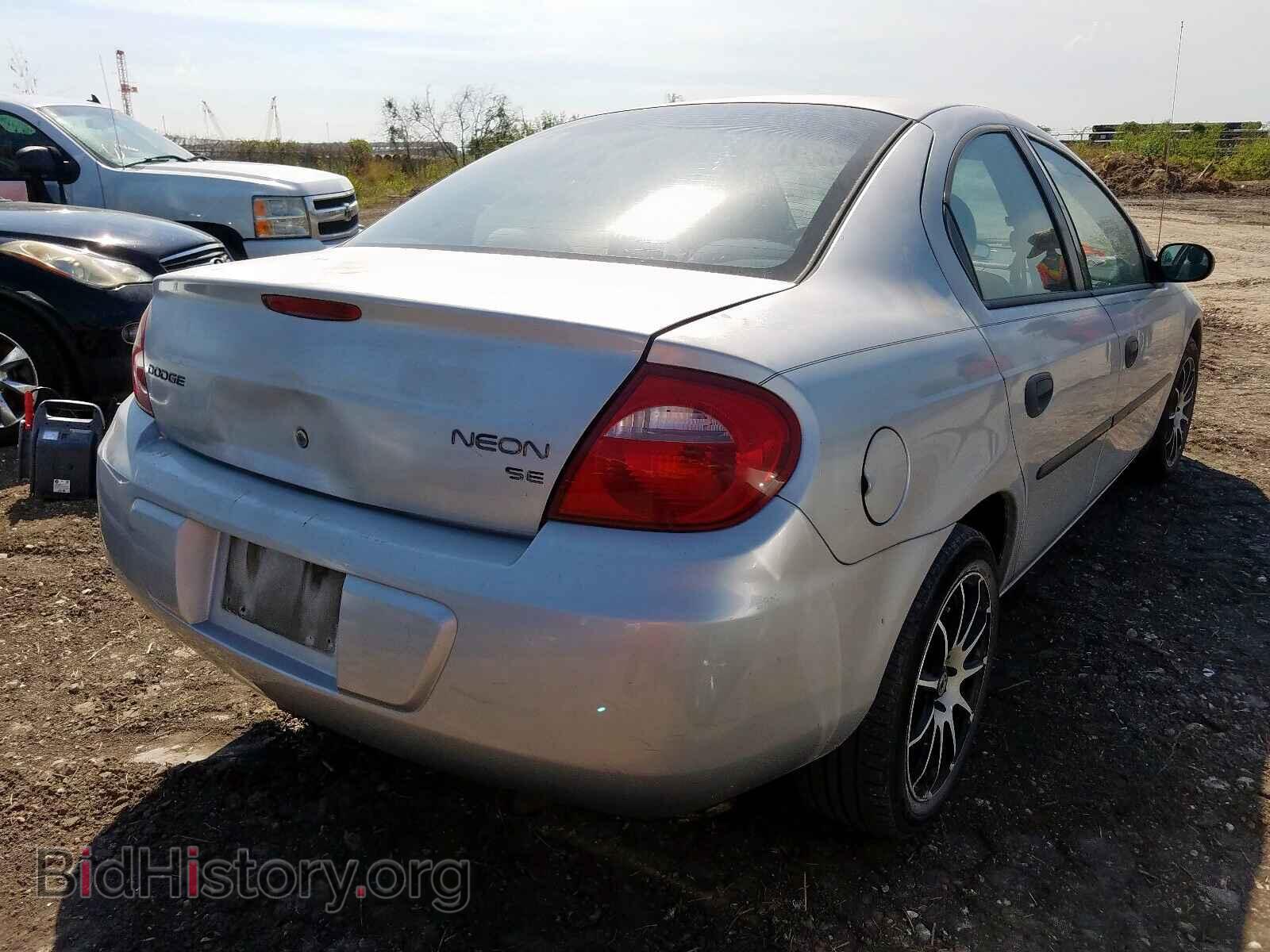 2003 DODGE NEON - VIN: 1B3ES26C73D110748 - Фото 4