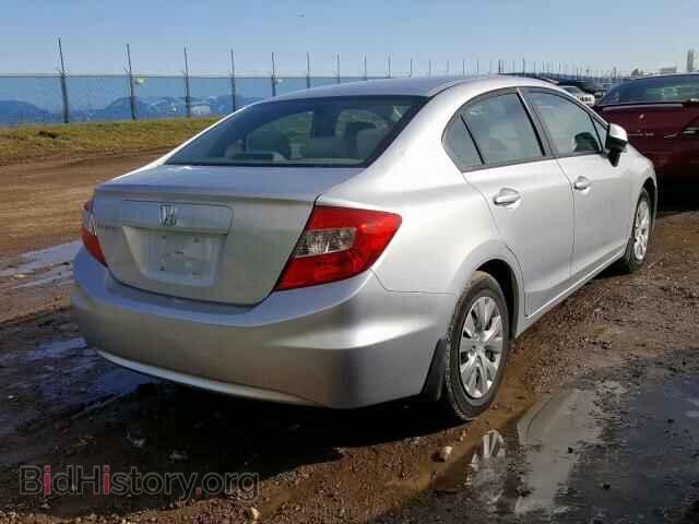 2012 HONDA CIVIC LX - VIN: 2HGFB2F41CH044357 - Фото 4