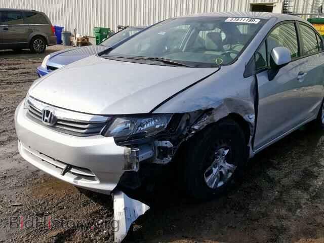 2012 HONDA CIVIC LX - VIN: 2HGFB2F41CH044357 - Фото 9