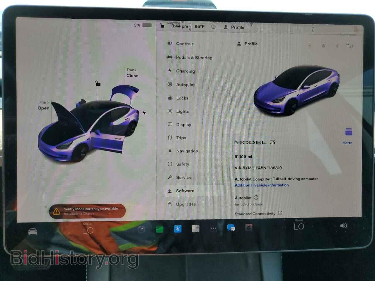 2022 TESLA MODEL 3 - VIN: 5YJ3E1EA5NF188819 - Photo 9