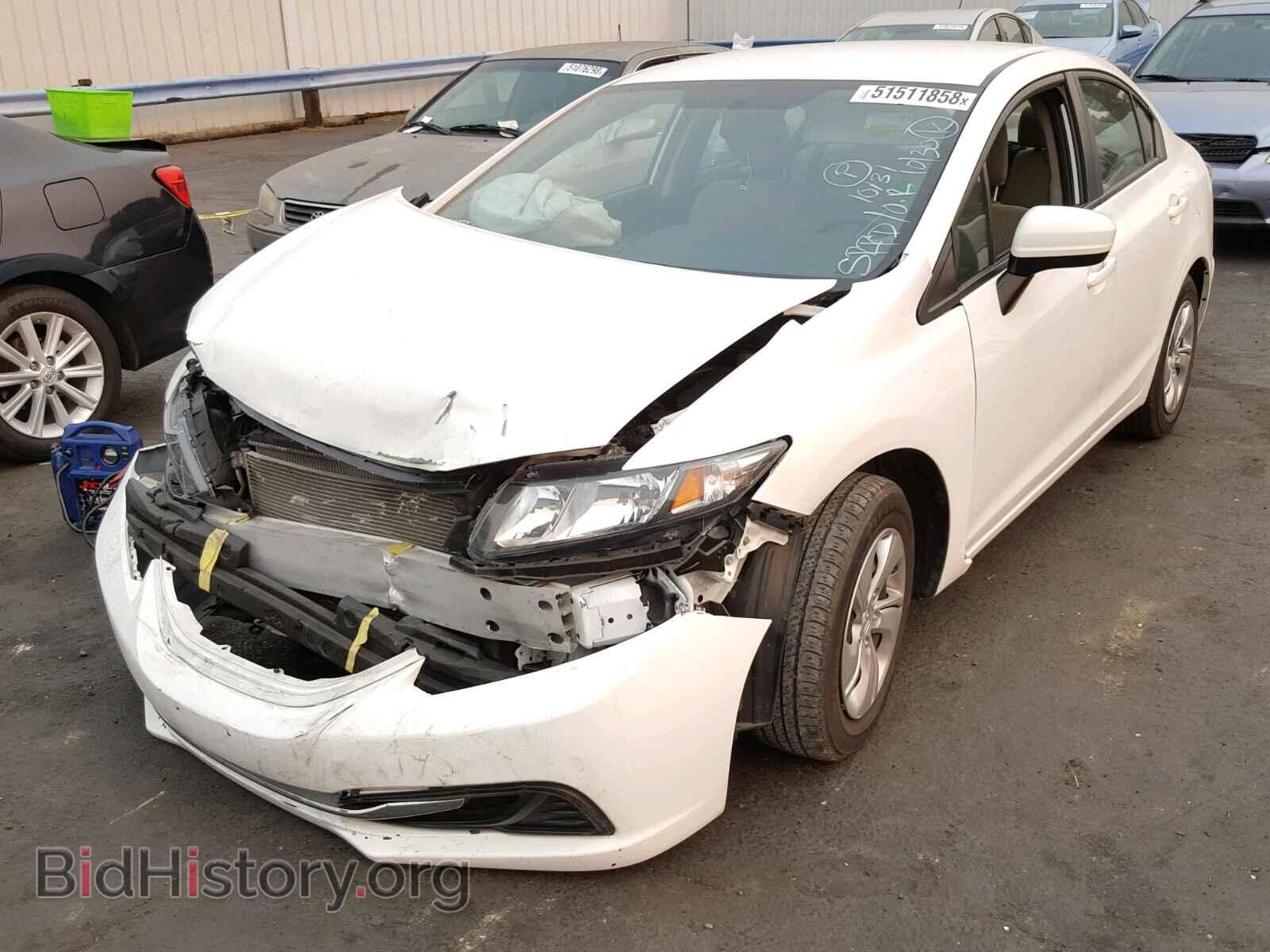 2015 HONDA CIVIC LX - VIN: 19XFB2F56FE267341 - Фото 2