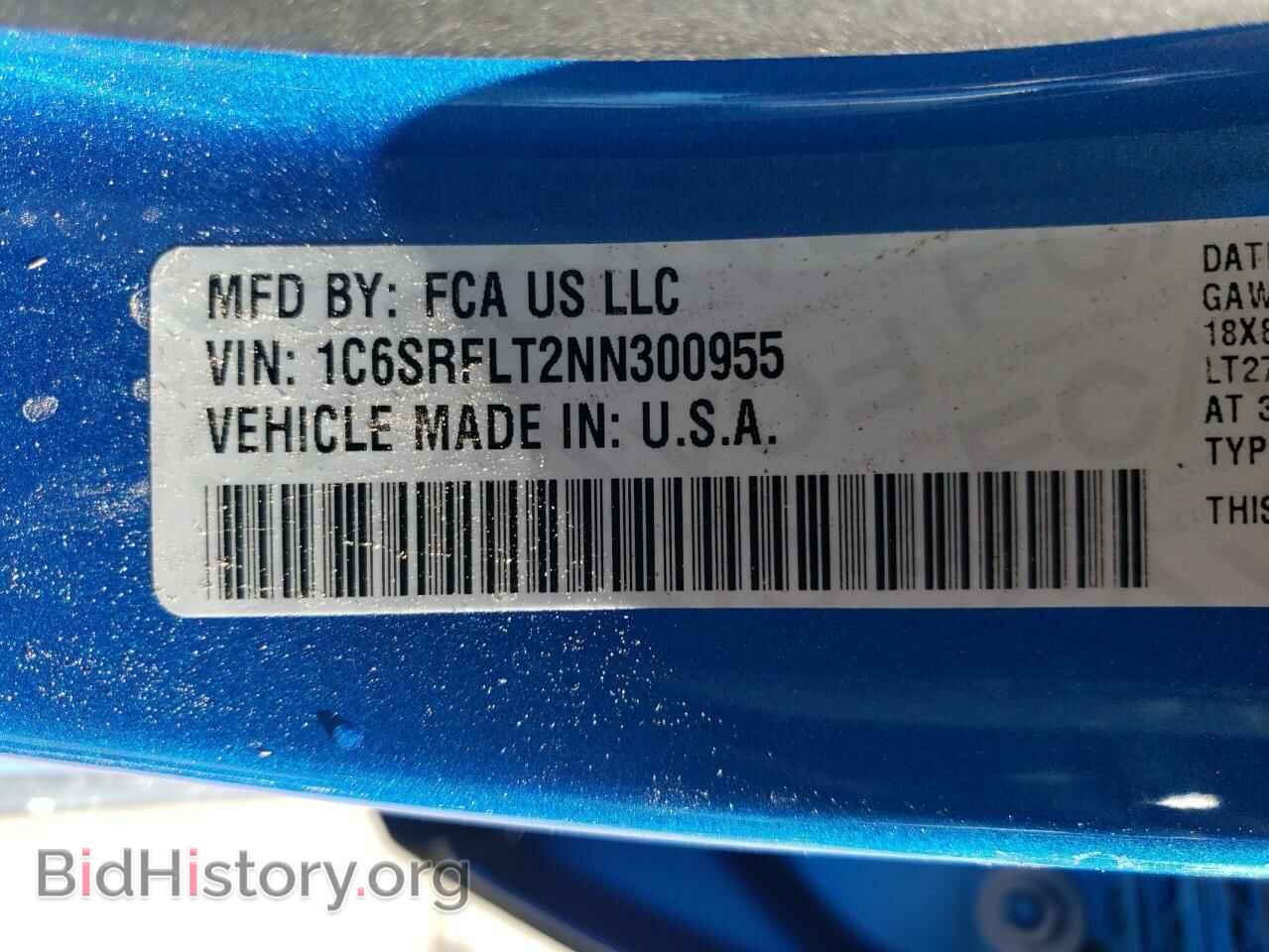 2022 RAM 1500 - VIN: 1C6SRFLT2NN300955 - Фото 10