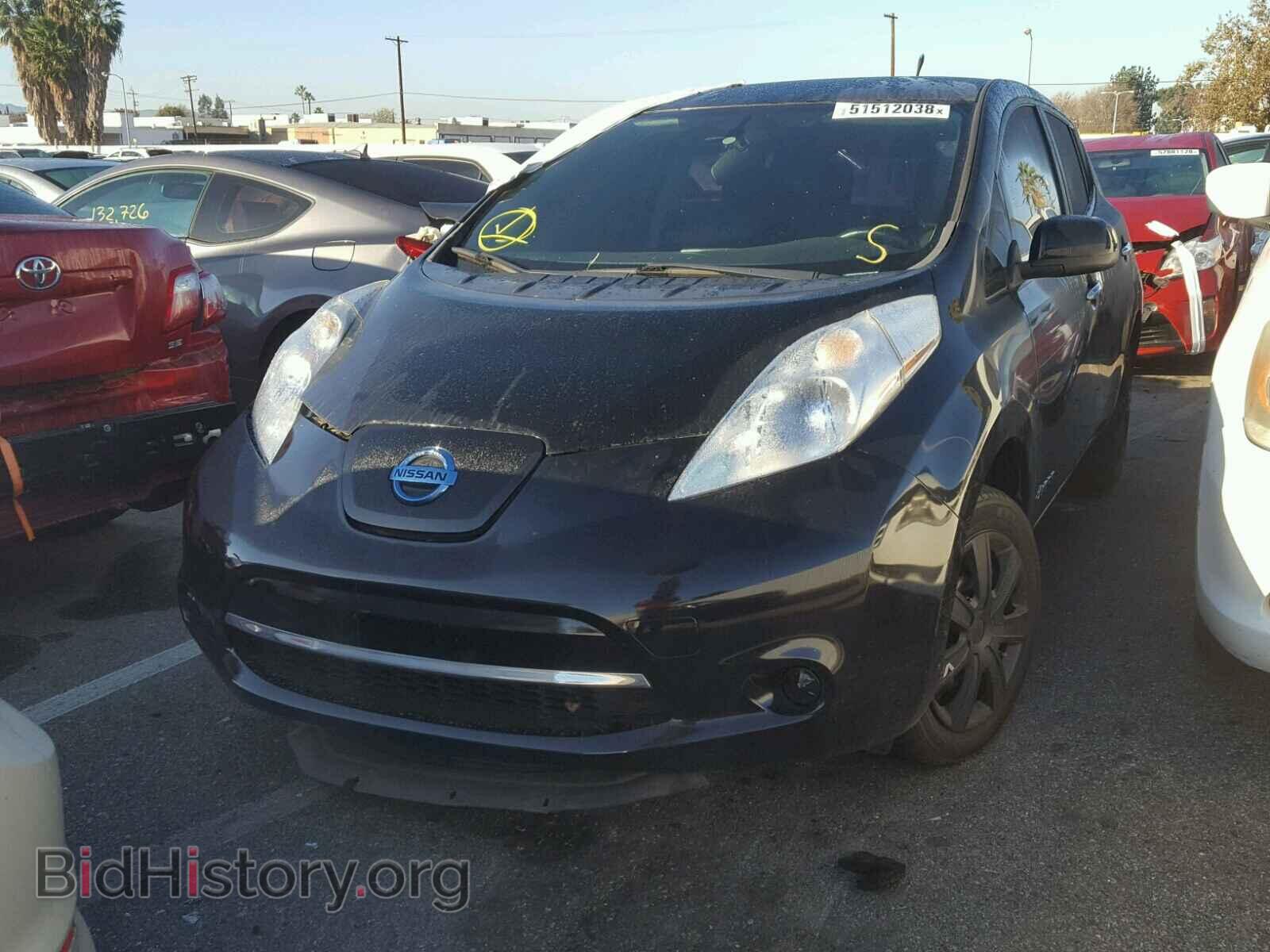 2013 NISSAN LEAF - VIN: 1N4AZ0CP1DC400260 - Фото 2