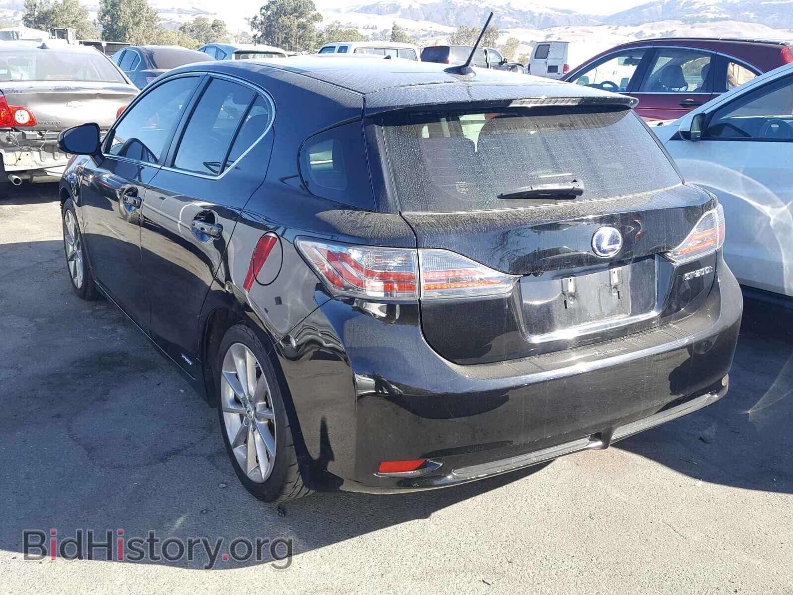 2012 LEXUS CT 200 - VIN: JTHKD5BH7C2078960 - Photo 3