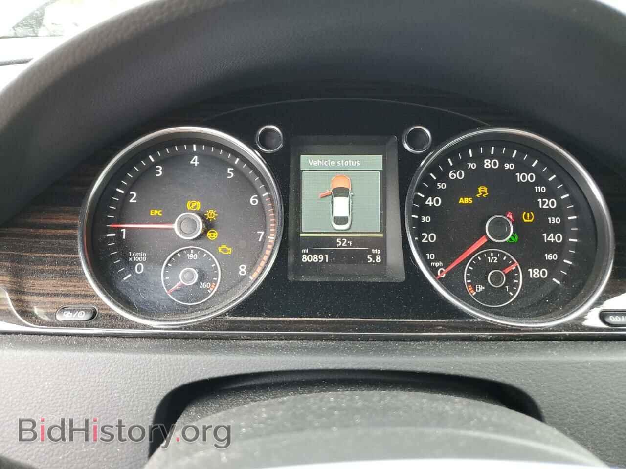 2013 VOLKSWAGEN CC - VIN: WVWGU7AN6DE552276 - Фото 9