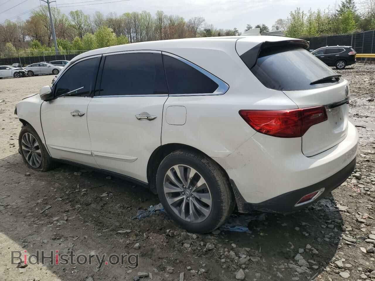 2014 ACURA MDX - VIN: 5FRYD4H49EB008210 - Фото 2