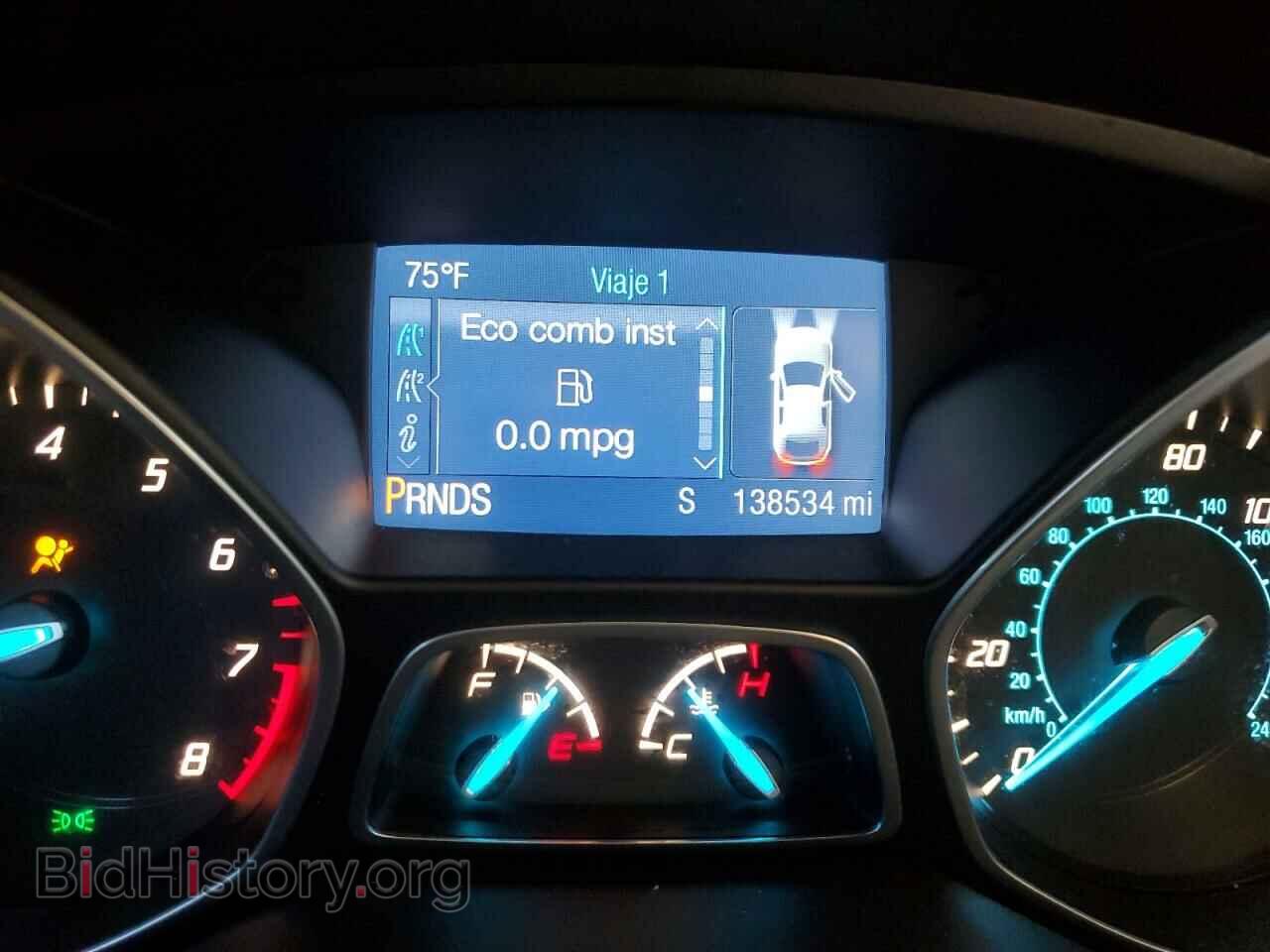 2014 FORD ESCAPE - VIN: 1FMCU9G90EUC52899 - Фото 9