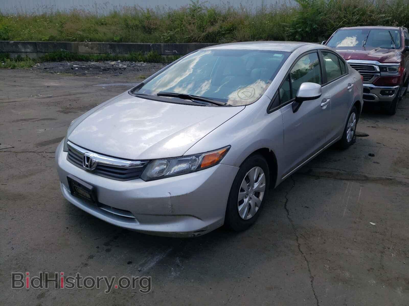 2012 HONDA CIVIC - VIN: 19XFB2F57CE378833 - Фото 2
