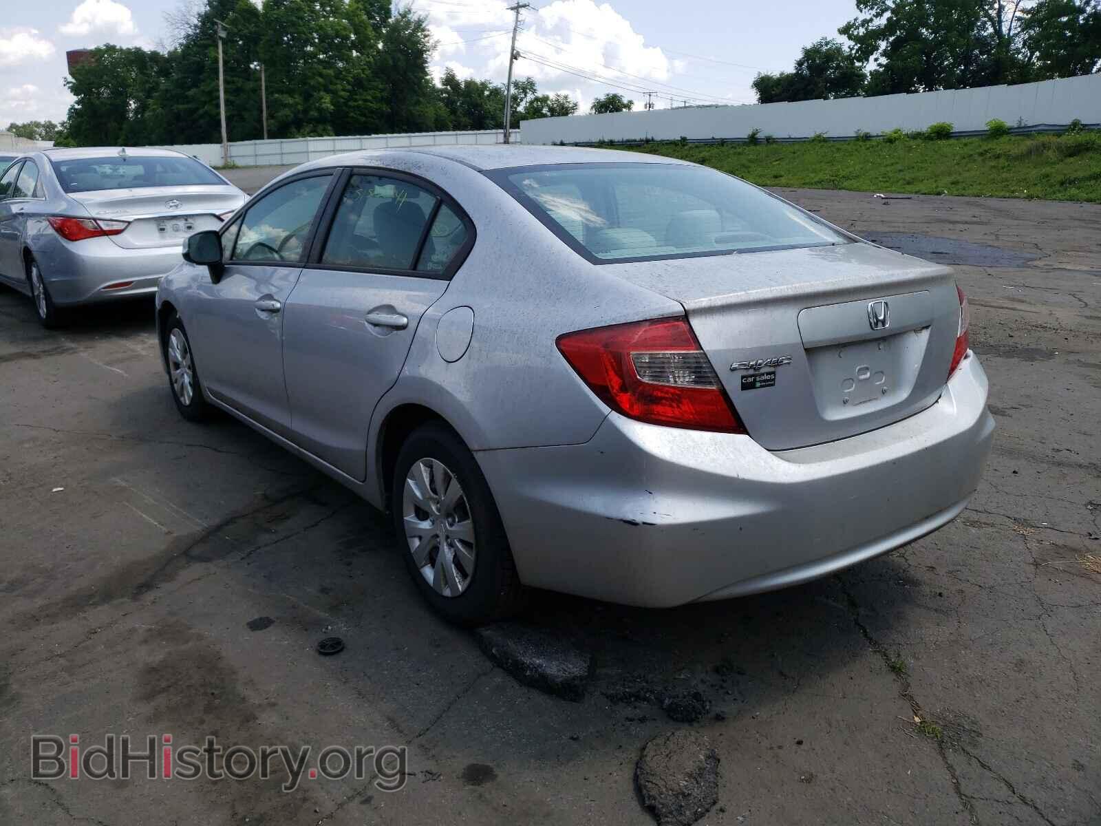 2012 HONDA CIVIC - VIN: 19XFB2F57CE378833 - Фото 3