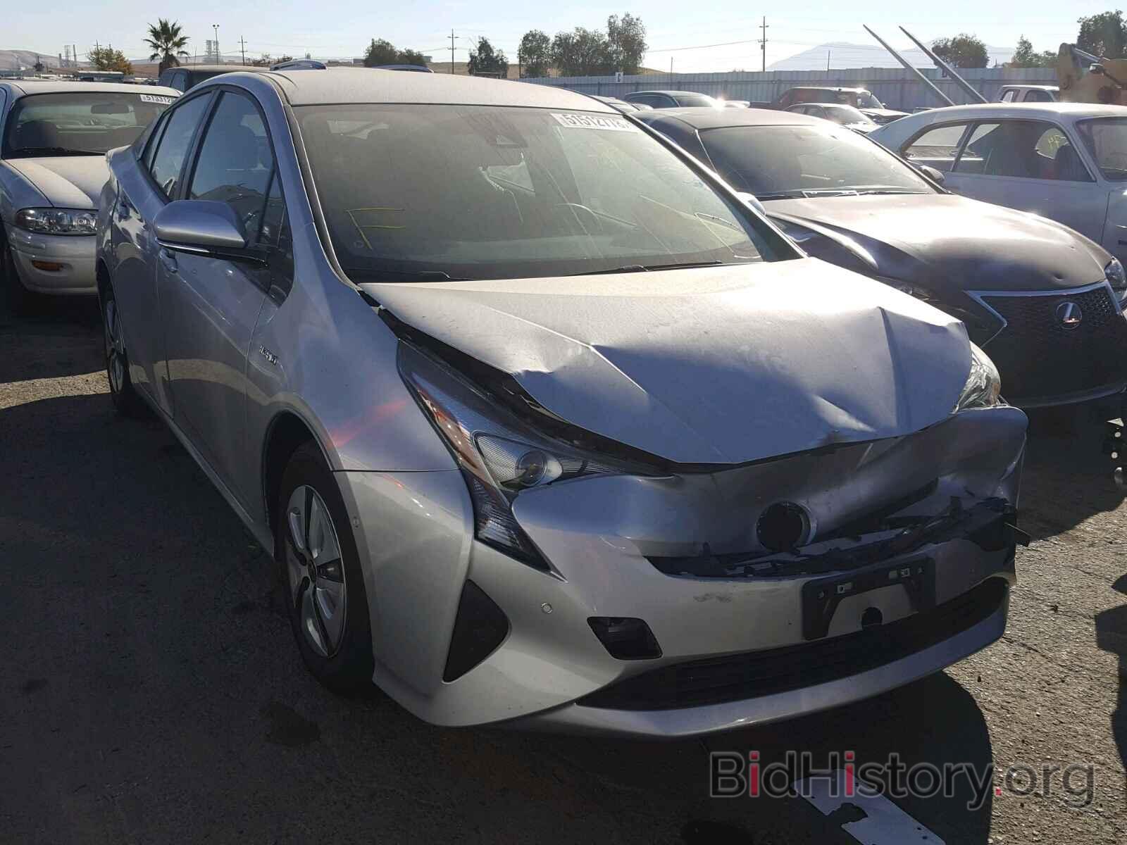 Photo JTDKBRFU6J3601222 - TOYOTA PRIUS 2018