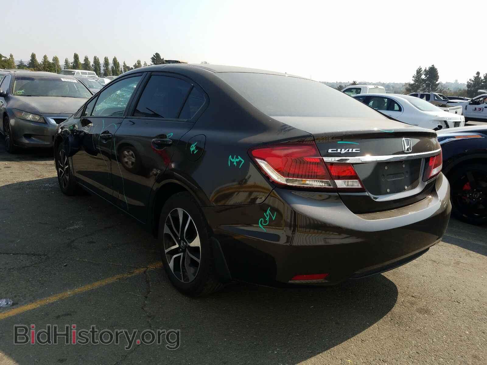2013 HONDA CIVIC - VIN: 2HGFB2F86DH503144 - Фото 3
