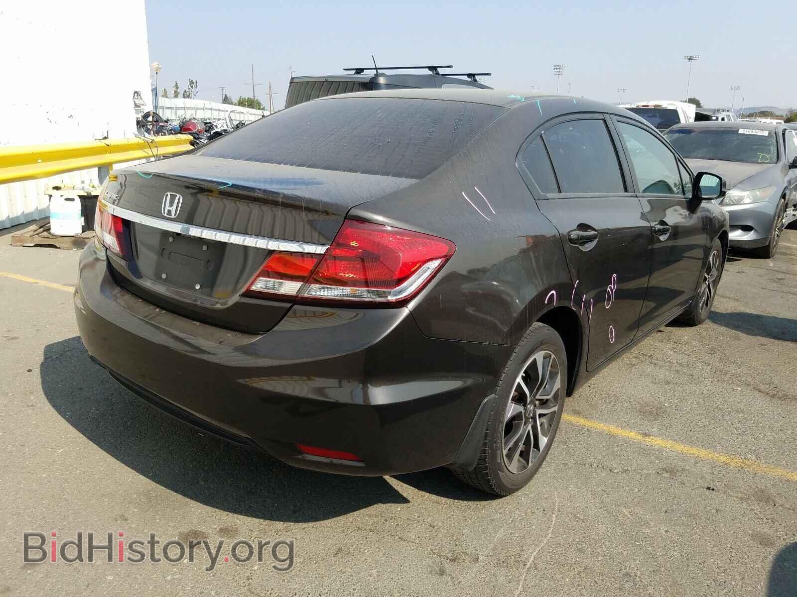 2013 HONDA CIVIC - VIN: 2HGFB2F86DH503144 - Фото 4