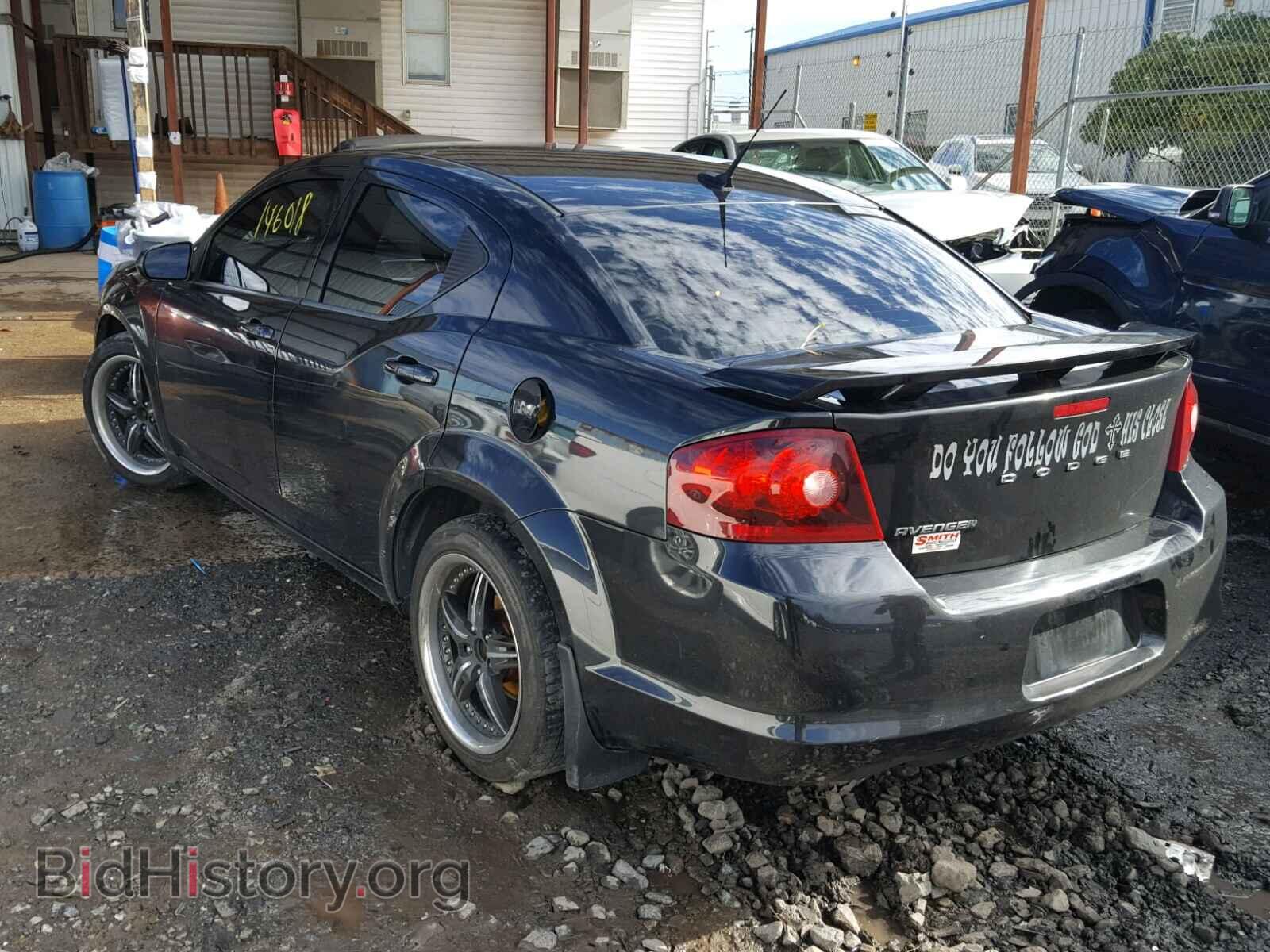 2011 DODGE AVENGER - VIN: 1B3BD1FG0BN506328 - Фото 3